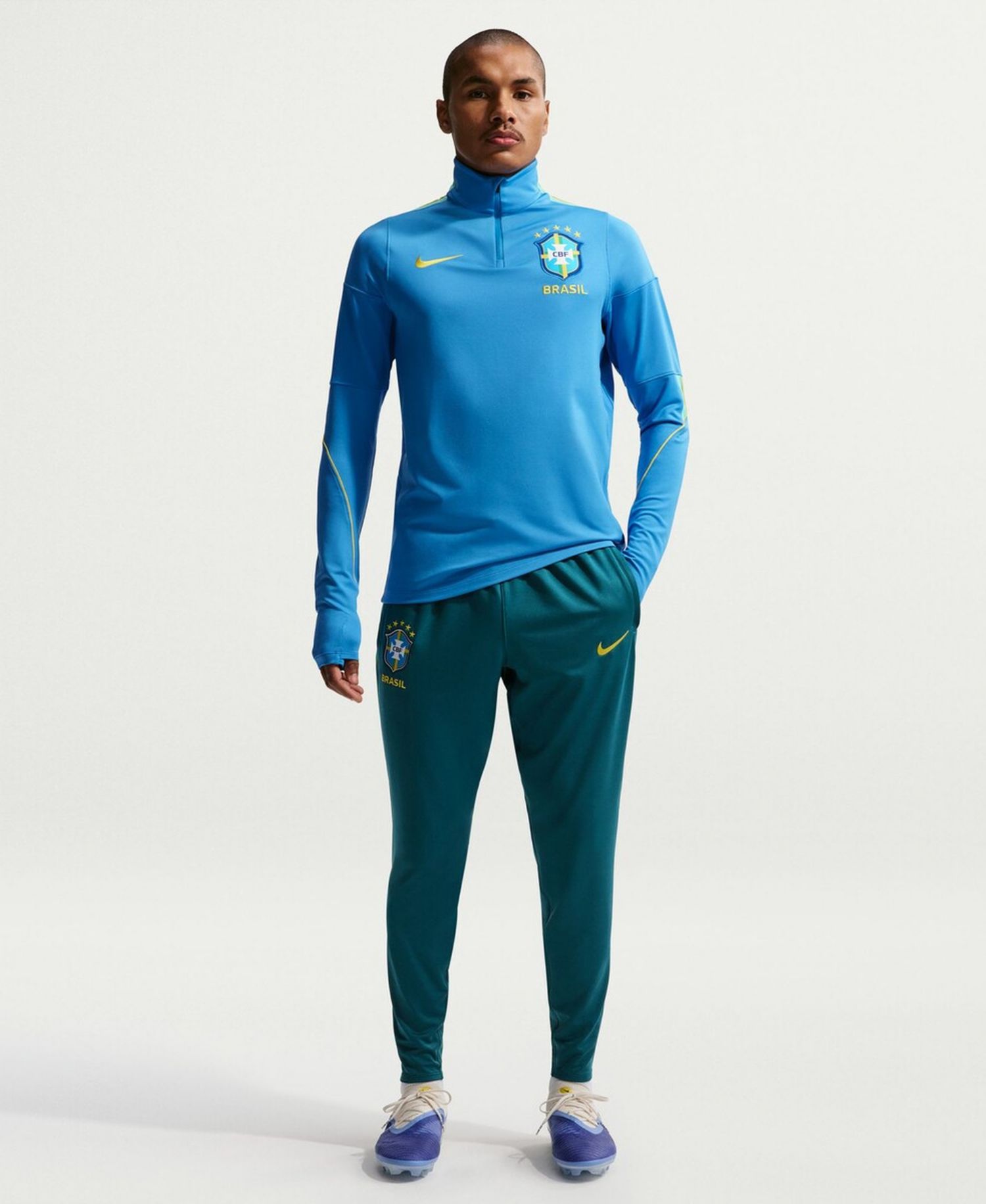 Men's Green Brazil National Team 2026 Strike Dri-FIT Pants