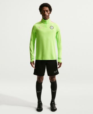 Men's Green Nigeria National Team 2026 Strike Dri-FIT Quarter-Zip Drill Top