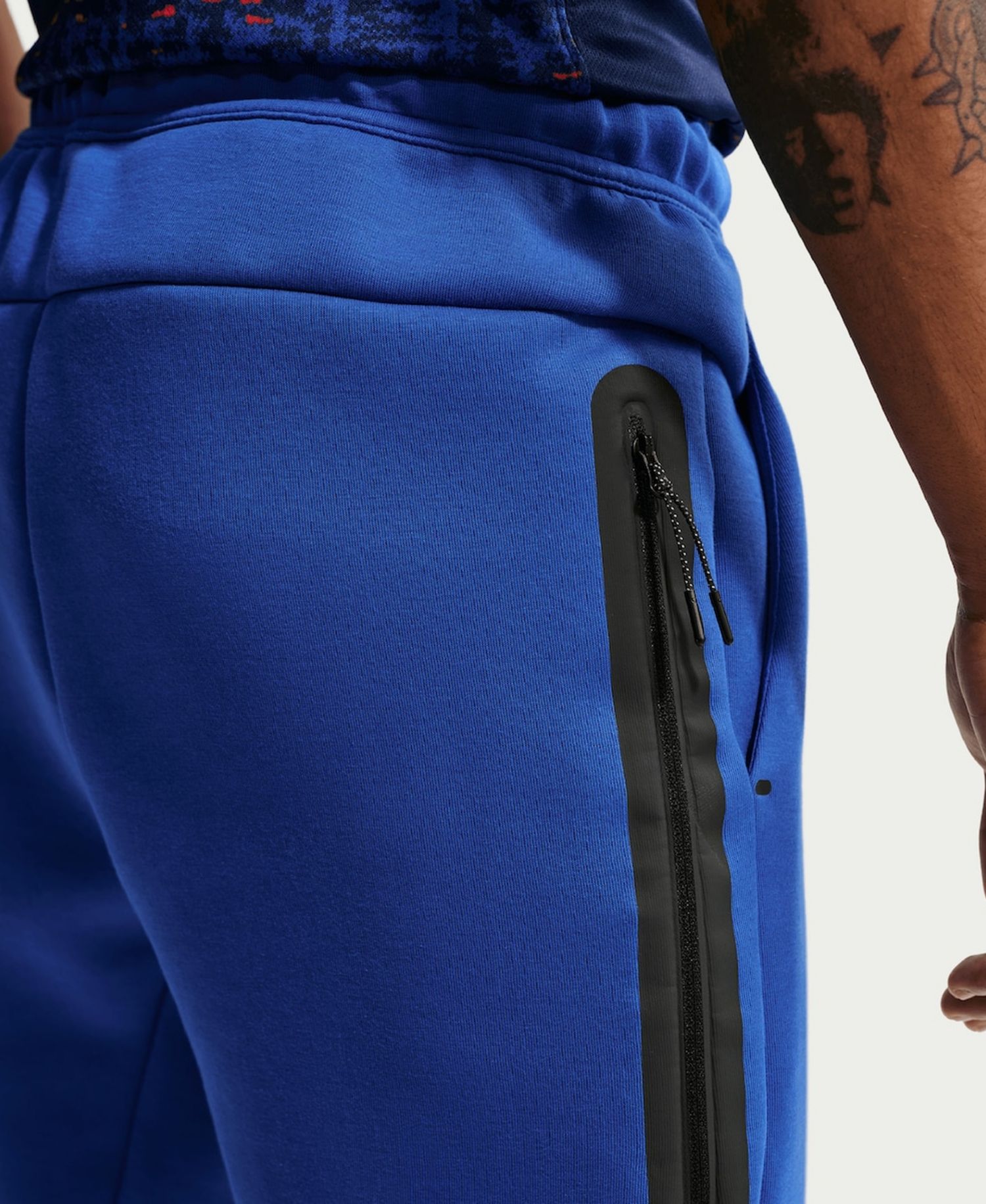 Men's Blue France National Team Tech Fleece Joggers