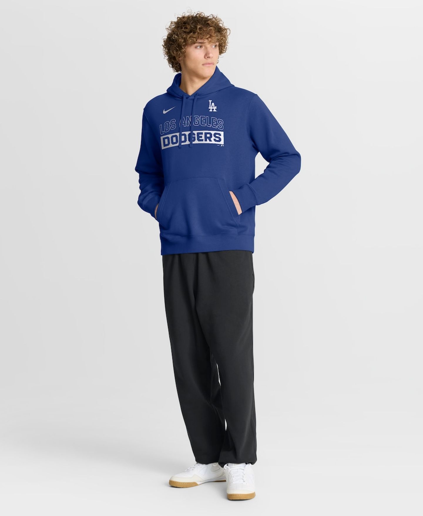 Мужское худи Nike Los Angeles Dodgers Primetime Club, Royal — фото 5