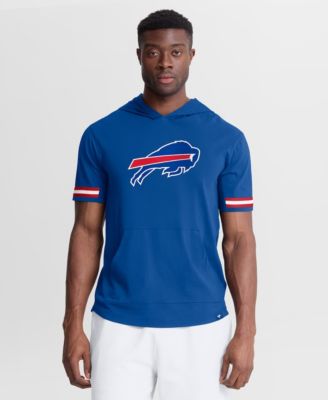 Men's Royal Buffalo Bills Optimal Play Short Sleeve Hooded T-Shirt