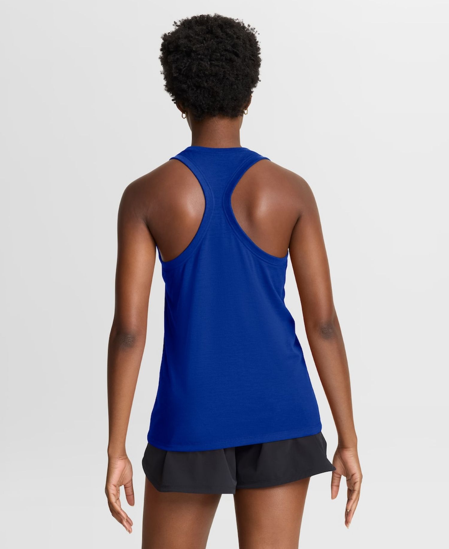 Women's Royal Buffalo Bills Hurry Up Tri-Blend Dri-FIT Tank Top