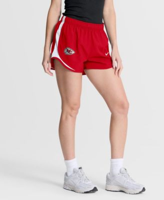 Women's Red Kansas City Chiefs Tempo Mid-Rise Dri-FIT Shorts