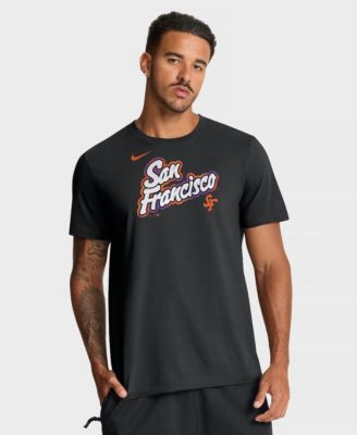 Men's Black San Francisco Giants City Connect Wordmark T-Shirt
