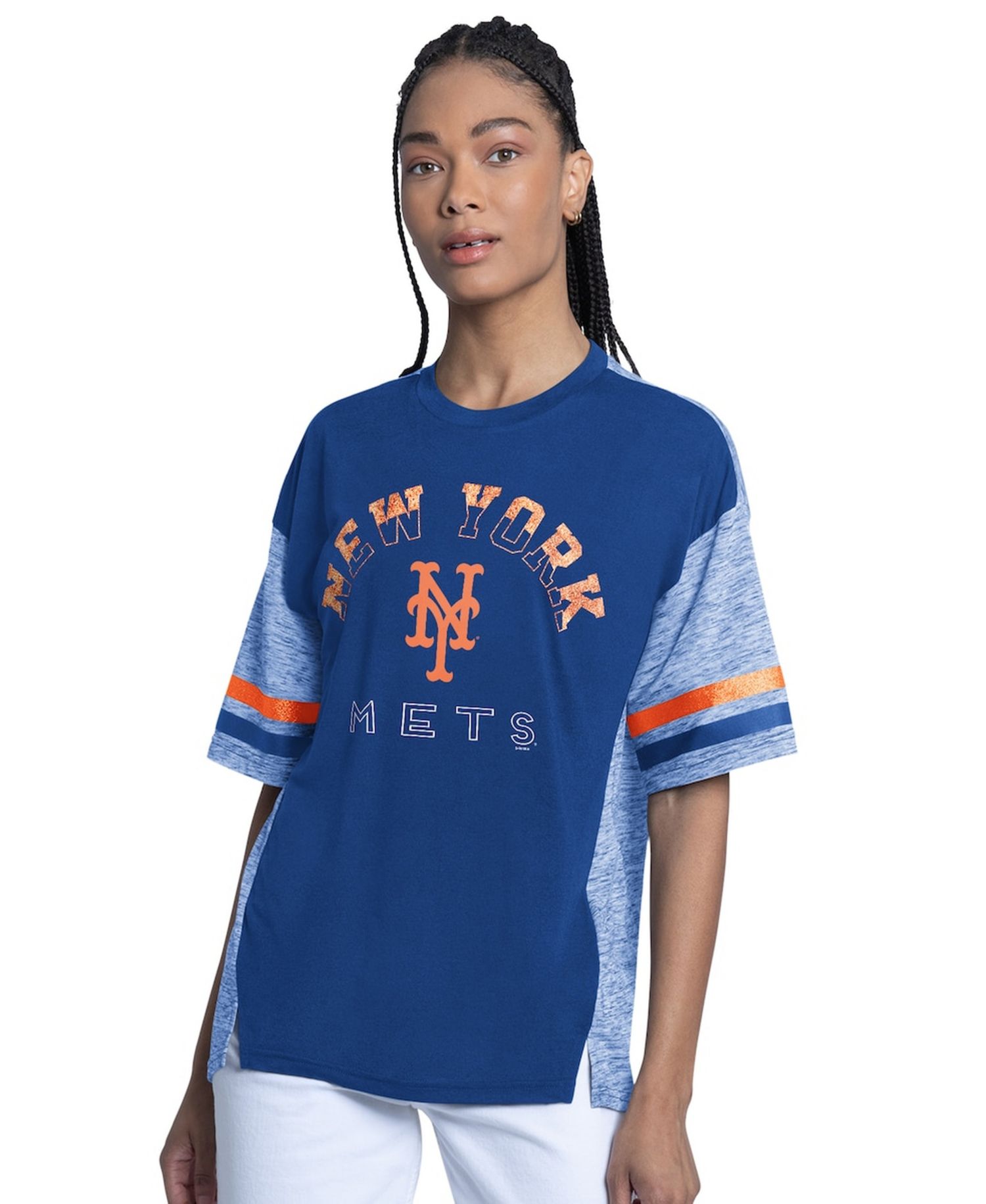 Women's Royal New York Mets Off-Season Oversized Top