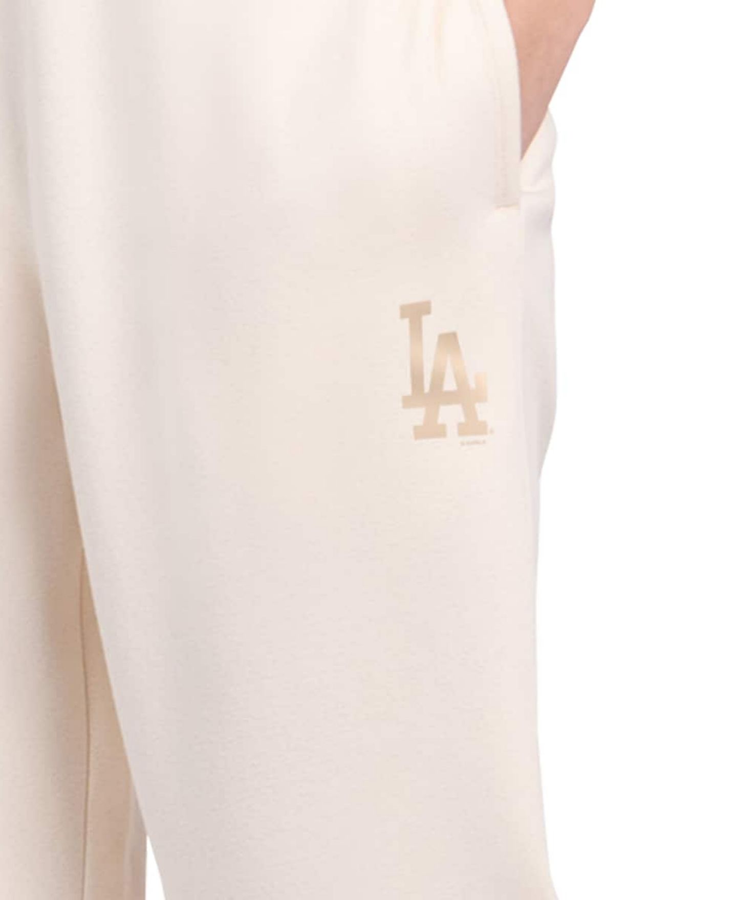 Женские брюки Starter Cream Los Angeles Dodgers Pastel High Waisted Fleece — фото 3
