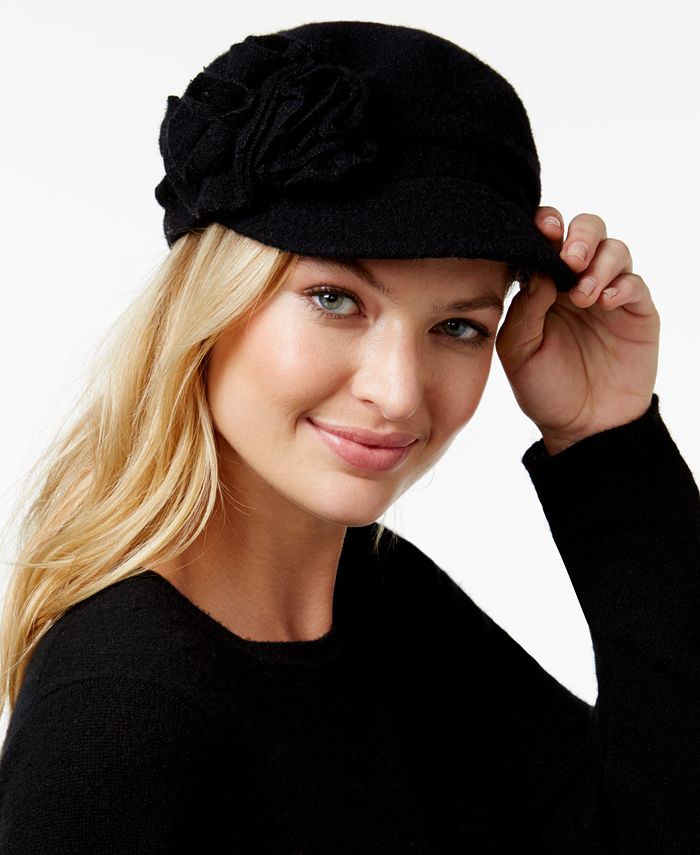 Nine West Knit Newsboy Cap Macy's