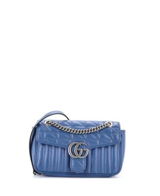 Small GG Marmont Flap Bag Mixed Matelasse Leather