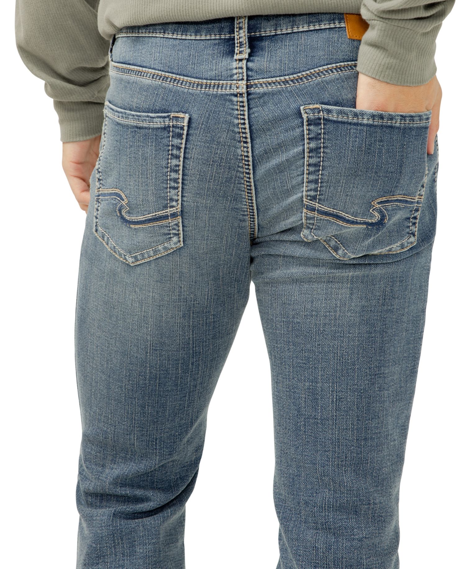 Men's Classic Slim-Fit Cowboy Jeans