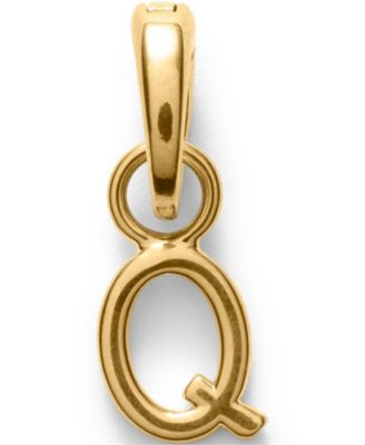 Water-Resistant Letter Charm