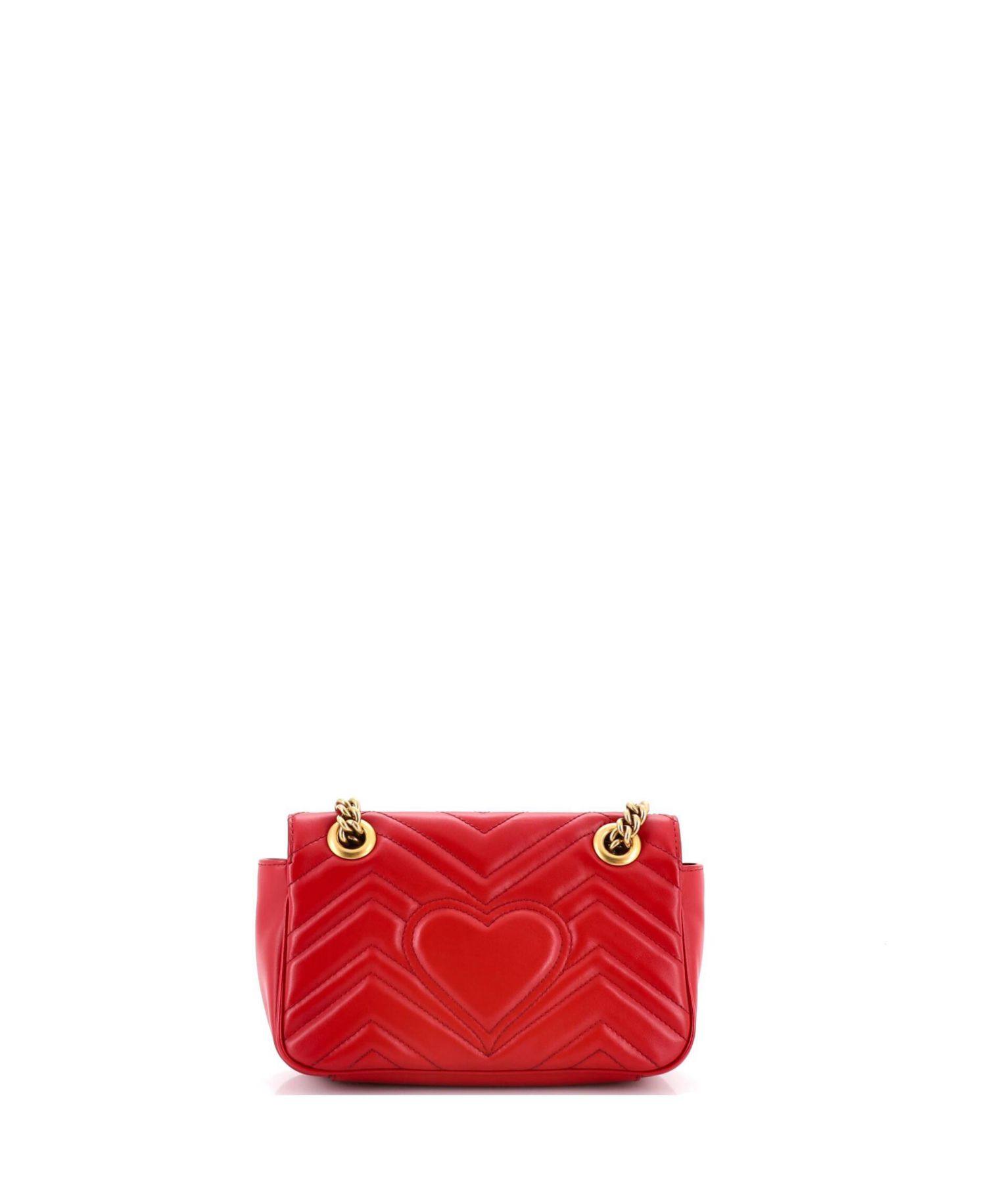 Mini GG Marmont Flap Bag Matelasse Leather