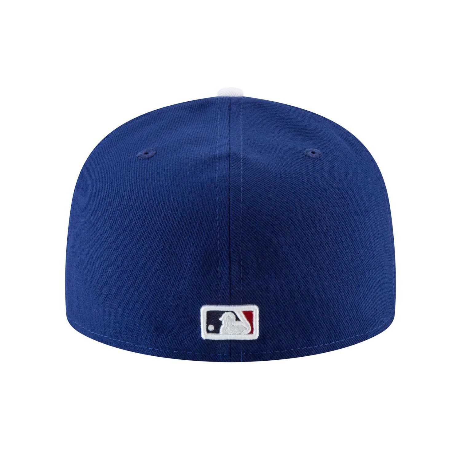 Men's Royal Los Angeles Dodgers Blue Heaven On Earth Script Patch 59FIFTY Fitted Hat