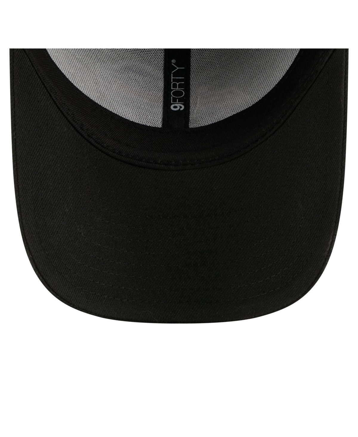 New Era Men's Black Buffalo Bills Core Team 9FORTY Adjustable Hat