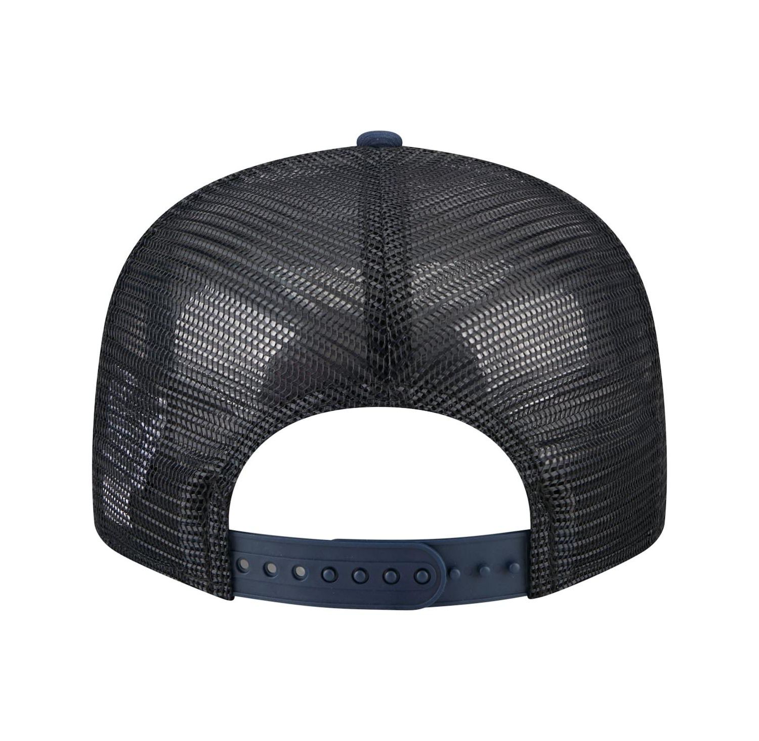 Men's Navy Denver Broncos Core Team 9FIFTY Trucker Snapback Hat