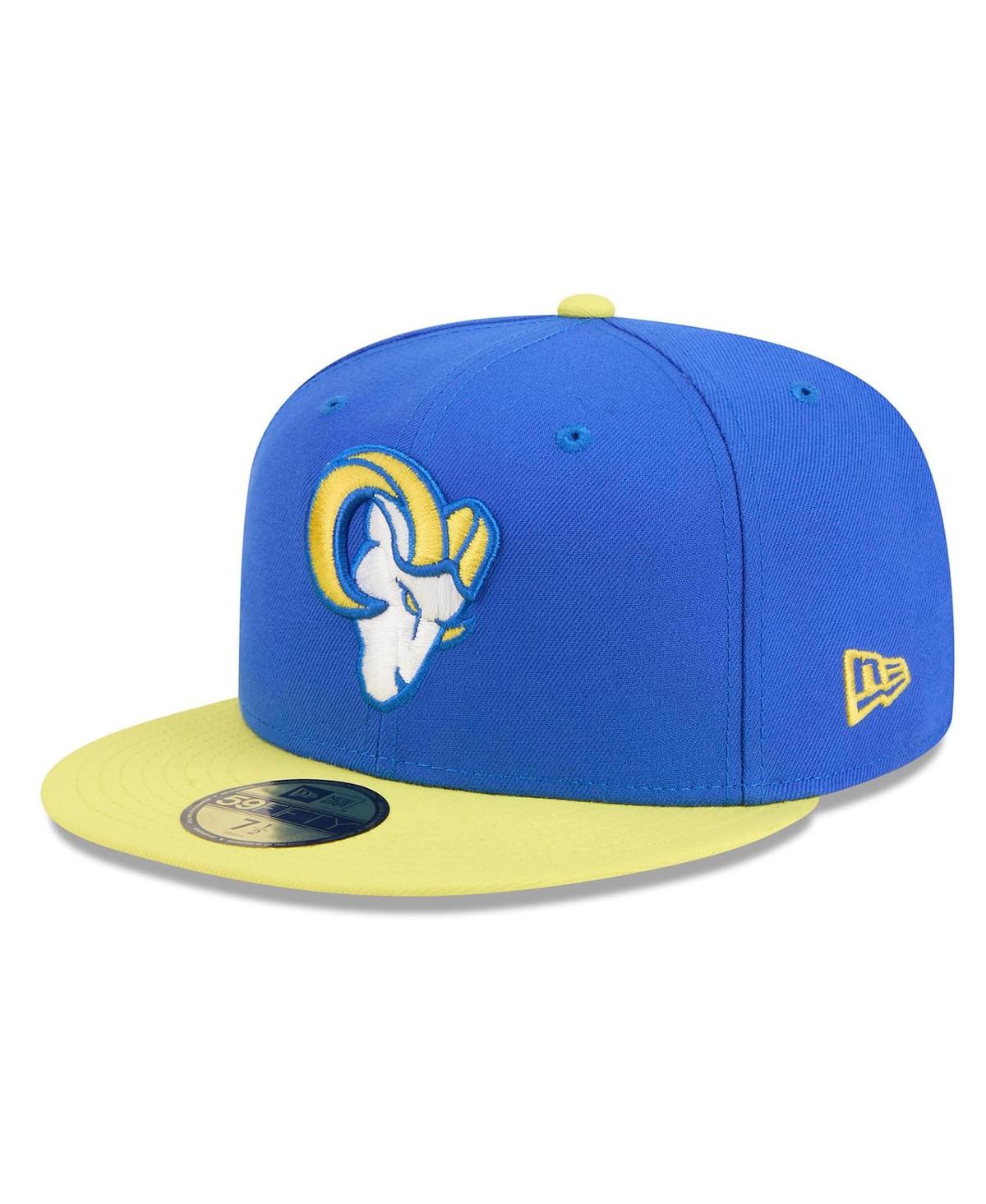New Era Men's Royal/Gold Los Angeles Rams 59FIFTY Fitted Hat