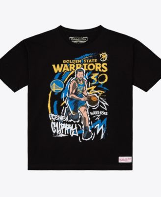 Men's Stephen Curry Black Golden State Warriors Chalked Up T-Shirt