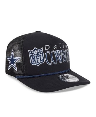 Men's Black Dallas Cowboys Throwback Foam 19TWENTY Adjustable Hat