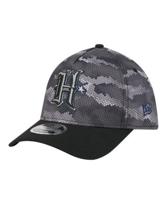 Men's Black Houston Texans Camo A-Frame 39THIRTY Flex Hat