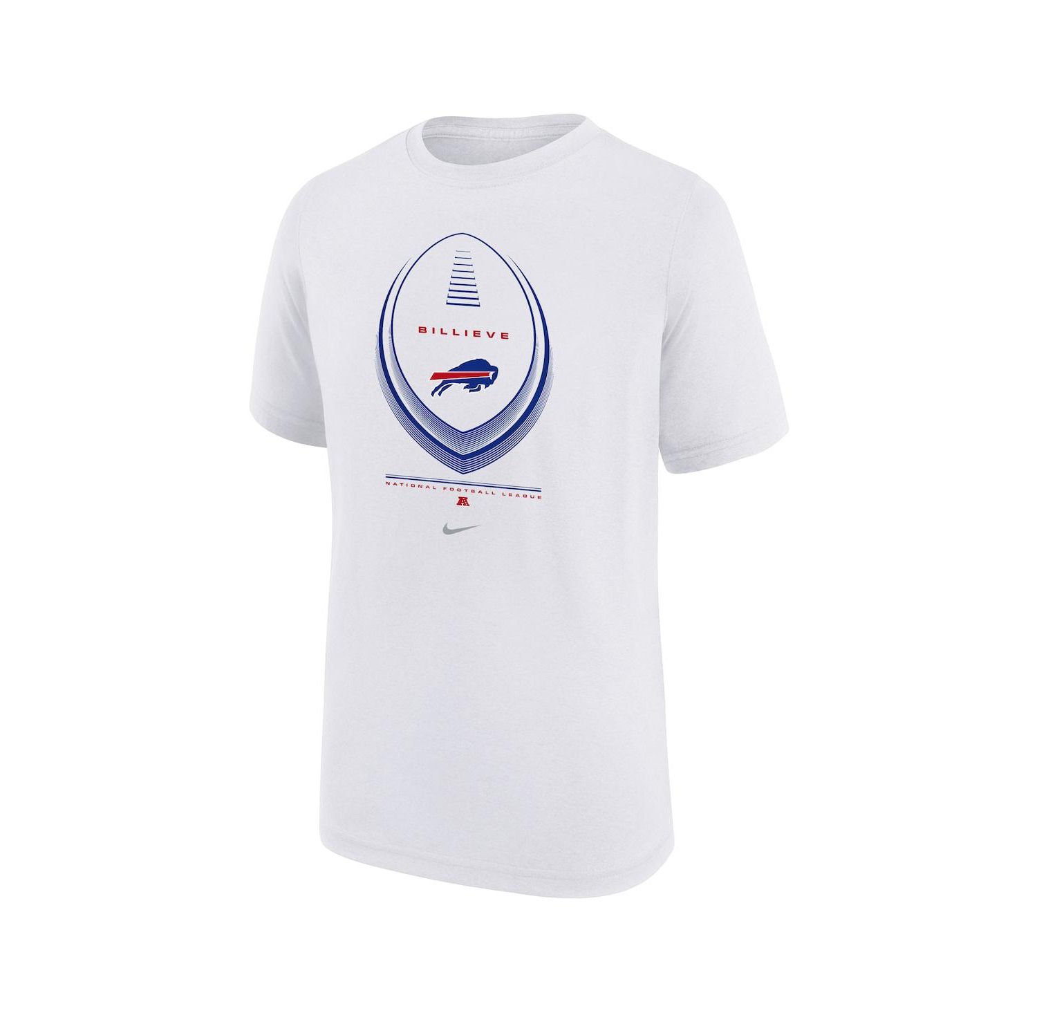 Big Boys and Girls White Buffalo Bills Icon Legend Dri-FIT T-Shirt