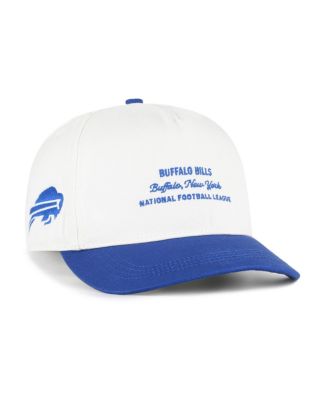 Men's White Buffalo Bills Contemporary Two-Tone Hitch Adjustable Hat