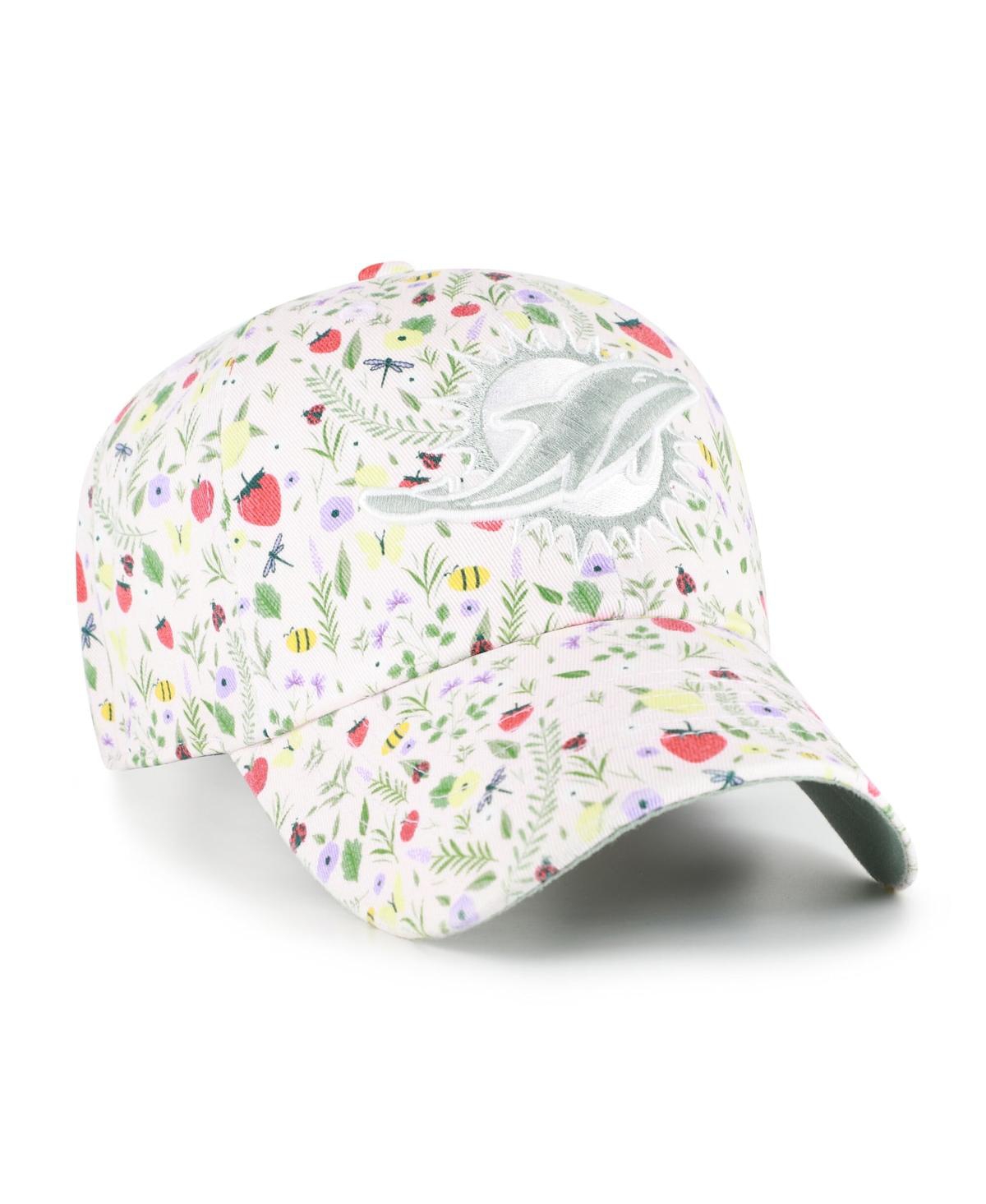'47 Brand Women's Light Pink Miami Dolphins Posey Clean Up Adjustable Hat