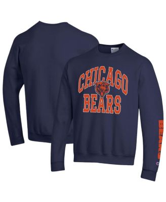 Men's Navy Chicago Bears Powerblend Fleece Sweatshirt