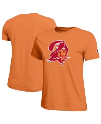 Women's Orange Tampa Bay Buccaneers Logo T-Shirt