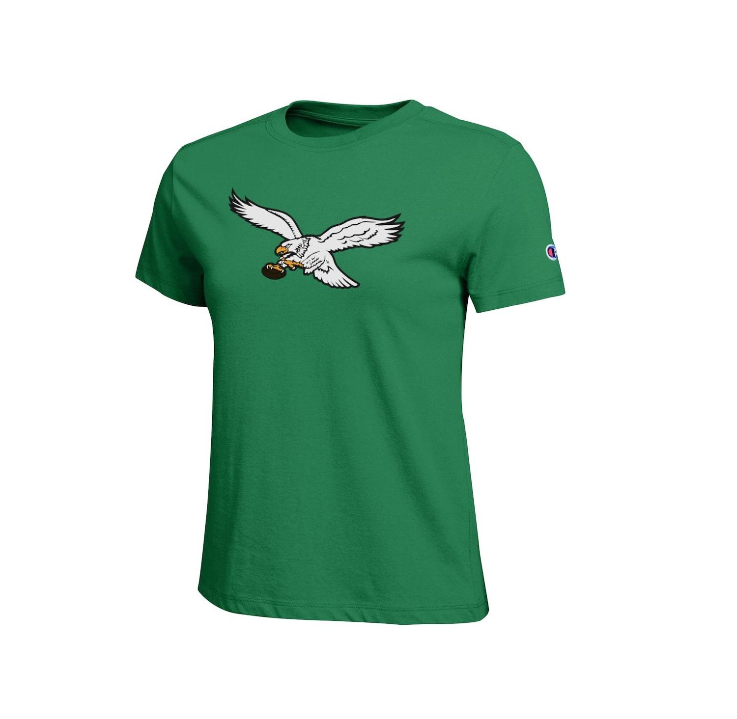 Women's Kelly Green Philadelphia Eagles Logo T-Shirt