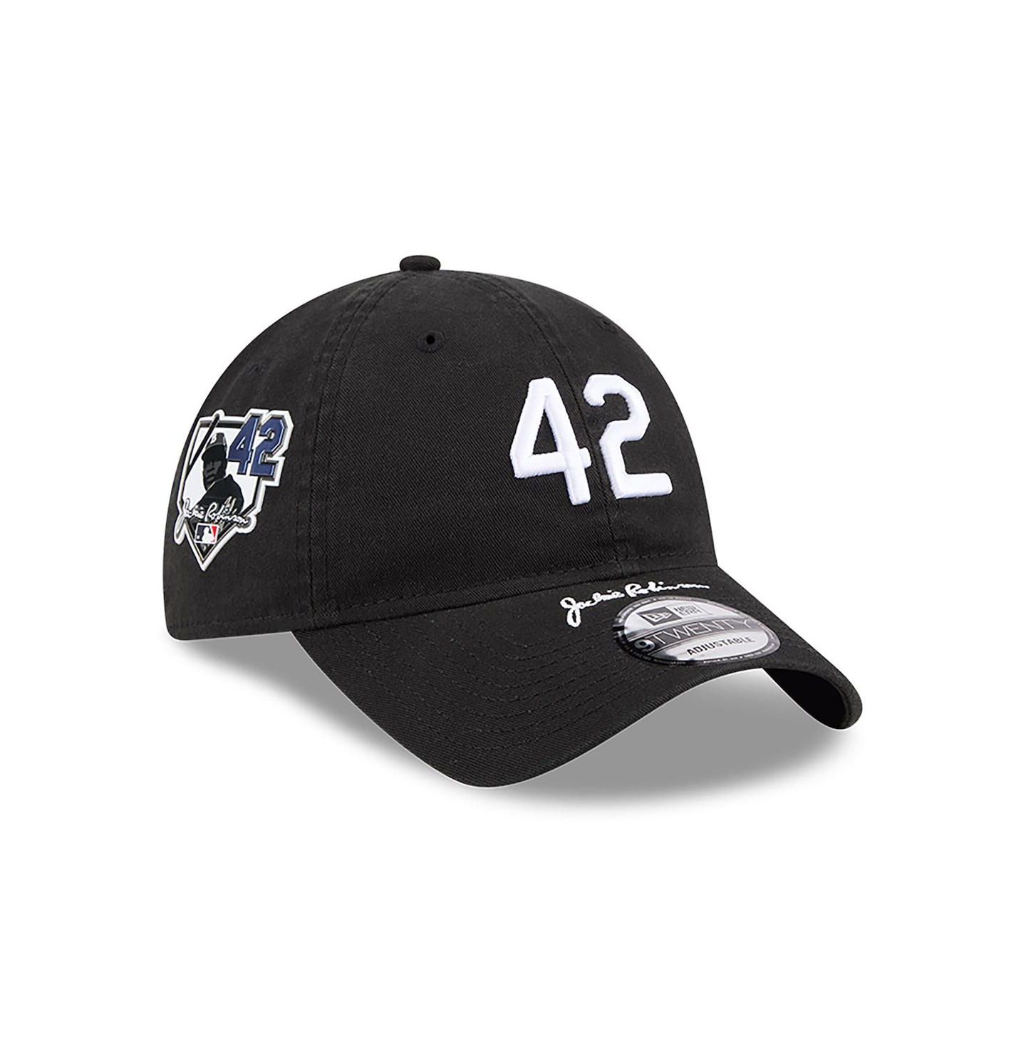Детская кепка New Era Black Baltimore Orioles 2026 Jackie Robinson Day 9TWENTY Adjustable Hat — фото 1