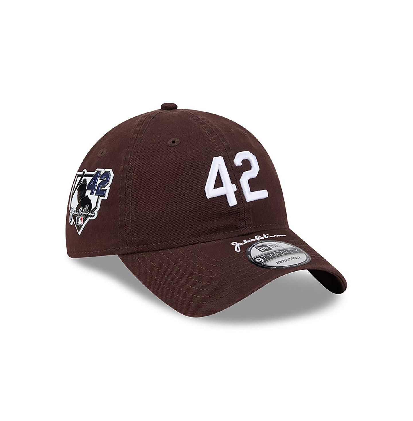Детская кепка New Era Brown San Diego Padres 2026 Jackie Robinson Day 9TWENTY Adjustable Hat — фото 1