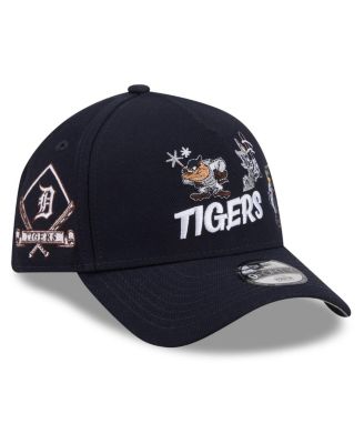 Big Boys and Girls Navy Detroit Tigers Looney Tunes A-Frame 9FORTY Adjustable Hat