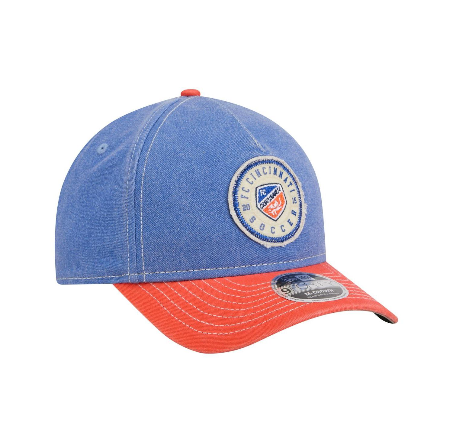 Men's Blue FC Cincinnati Jersey Hook 9FORTY Adjustable Hat