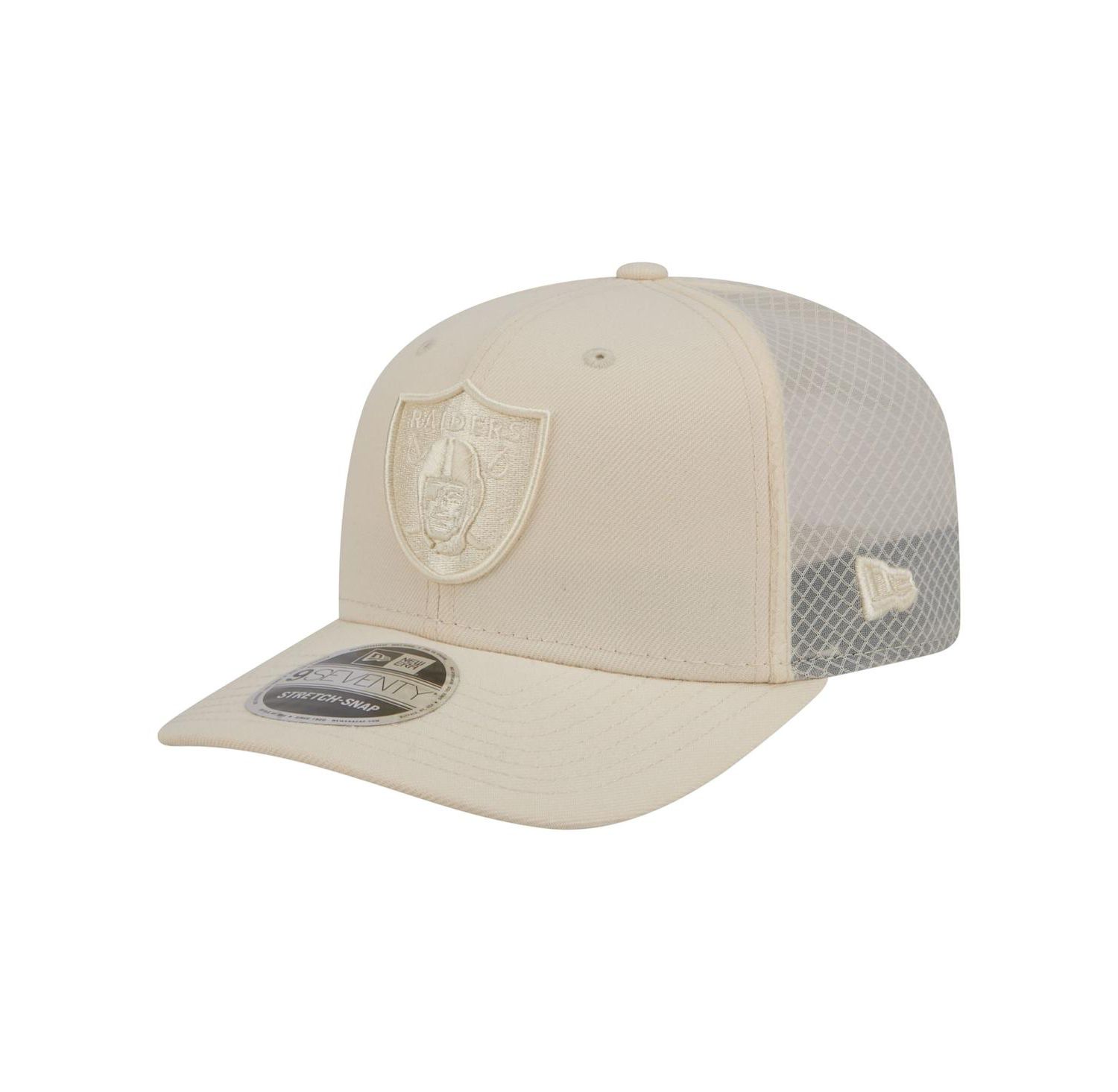 Men's Cream Las Vegas Raiders Color Pack 9SEVENTY Adjustable Hat