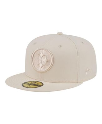 Men's Cream Pittsburgh Steelers Color Pack 59FIFTY Fitted Hat