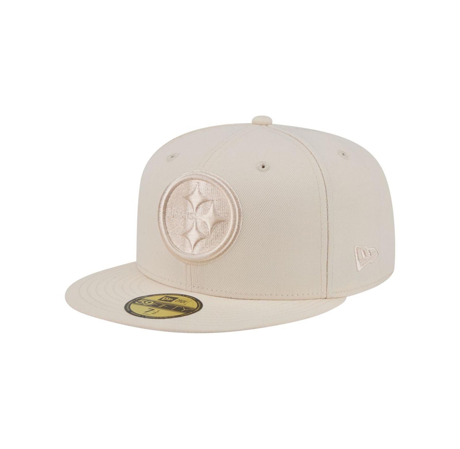 Men's Cream Pittsburgh Steelers Color Pack 59FIFTY Fitted Hat
