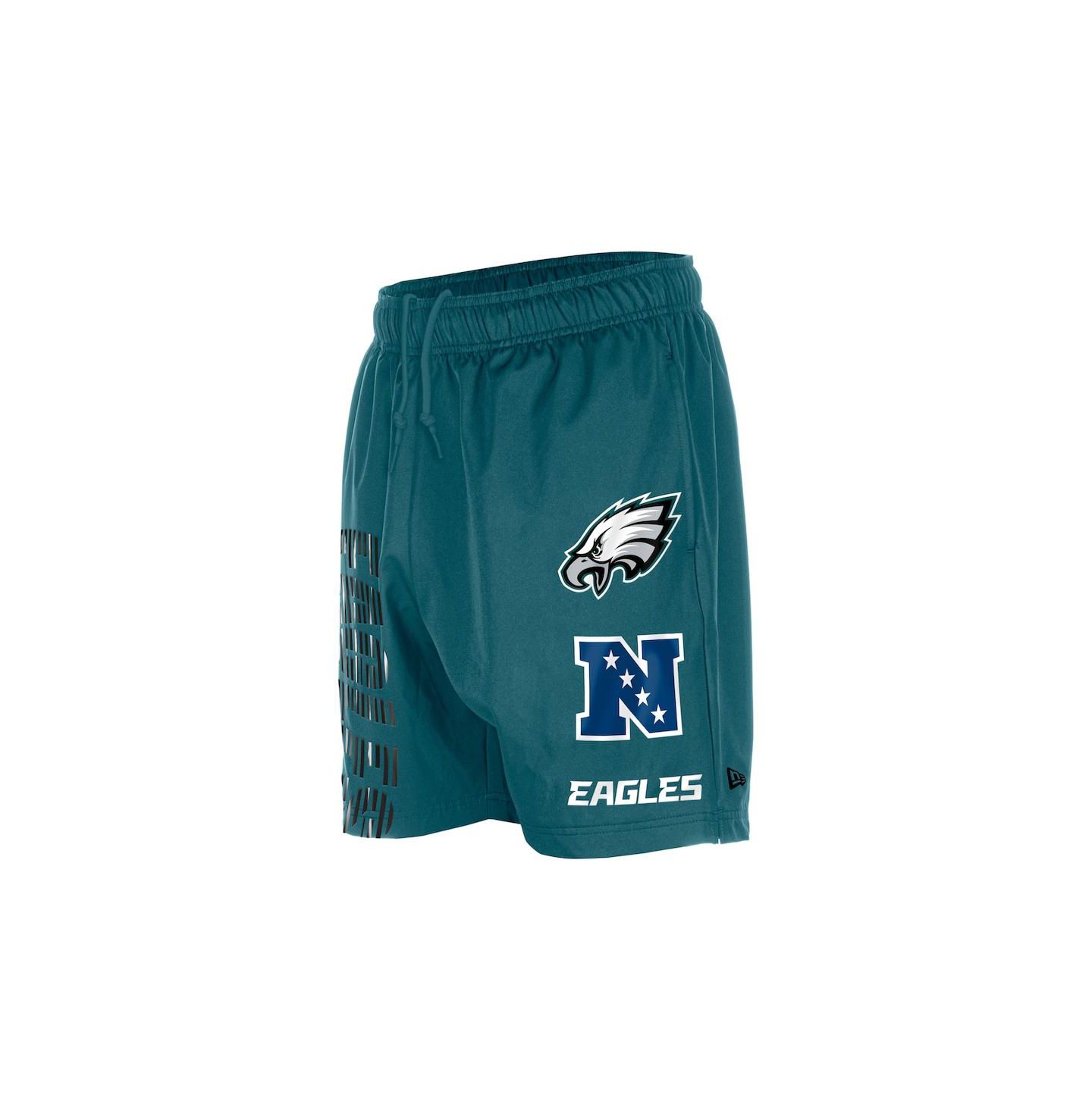 Мужские шорты New Era Philadelphia Eagles Match, Midnight Green — фото 3