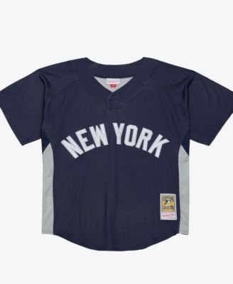 Men's CC Sabathia Navy New York Yankees 2009 Authentic Batting Practice Jersey