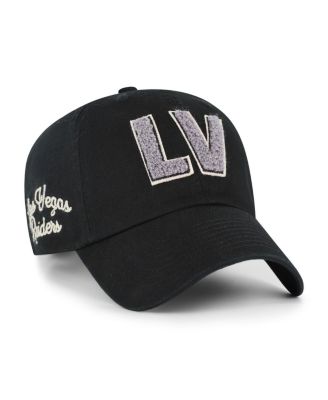 Women's Black Las Vegas Raiders Zoey Clean Up Adjustable Hat