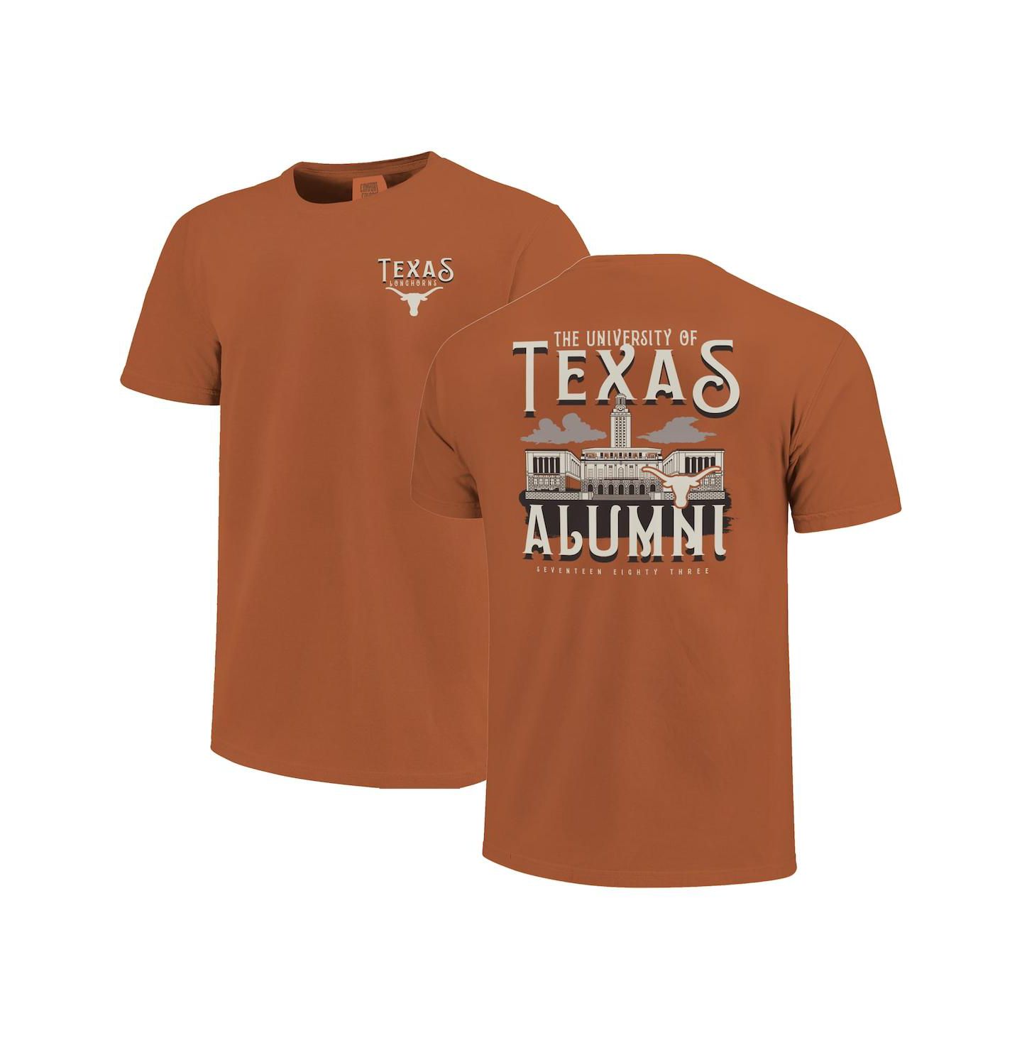 Футболка Image One Texas Orange Texas Longhorns Comfort Colors Campus Alumni — фото 1