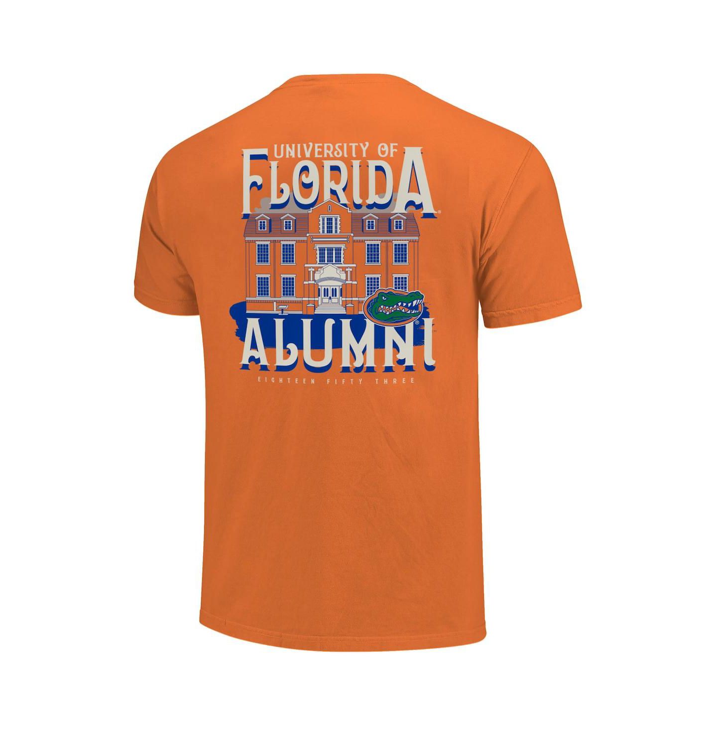 Футболка Image One Orange Florida Gators Comfort Colors Campus Alumni — фото 2