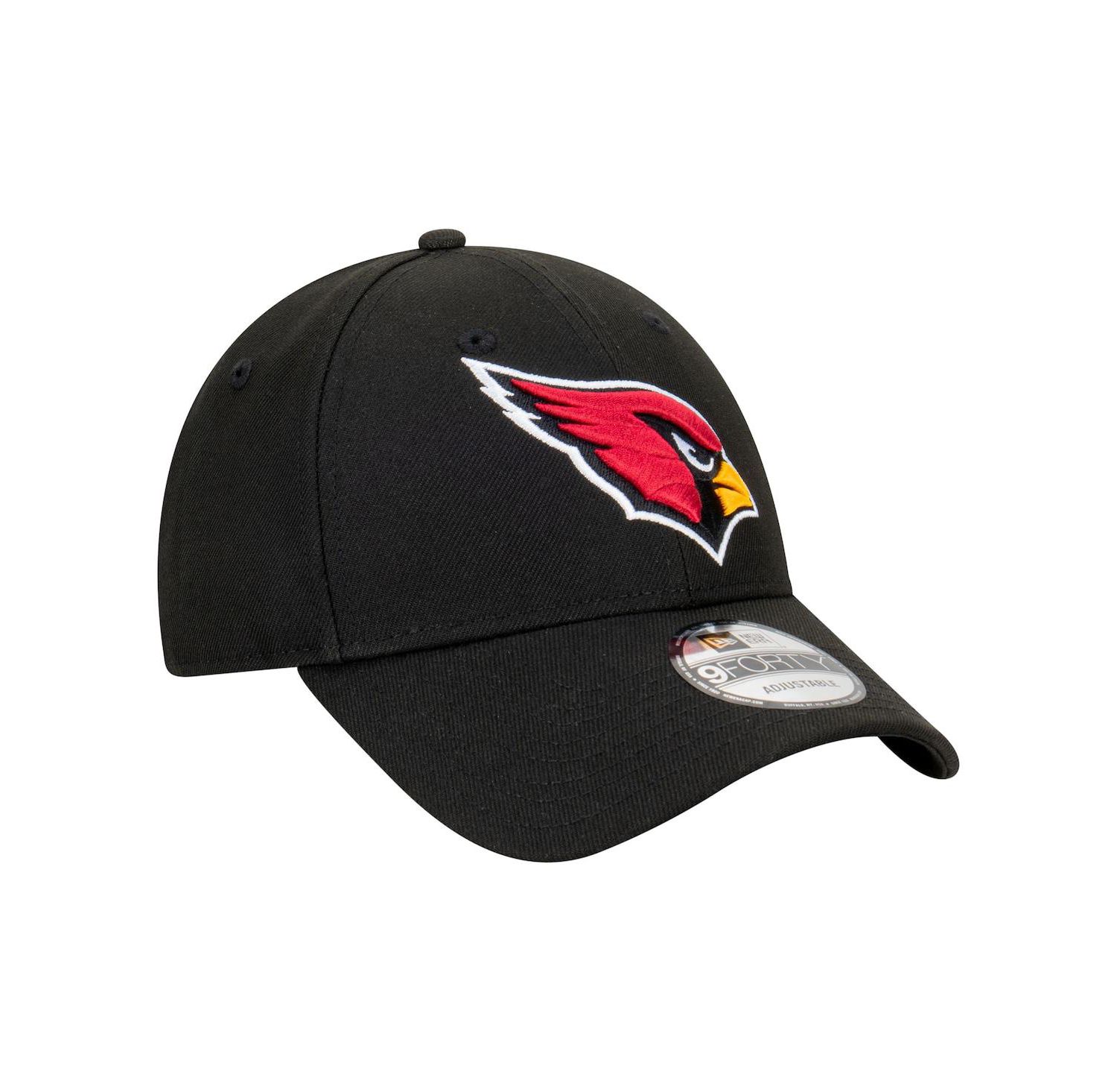 Men's Black Arizona Cardinals Core Team 9FORTY Adjustable Hat