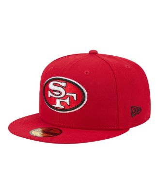 Men's Scarlet San Francisco 49ers 59FIFTY Fitted Hat