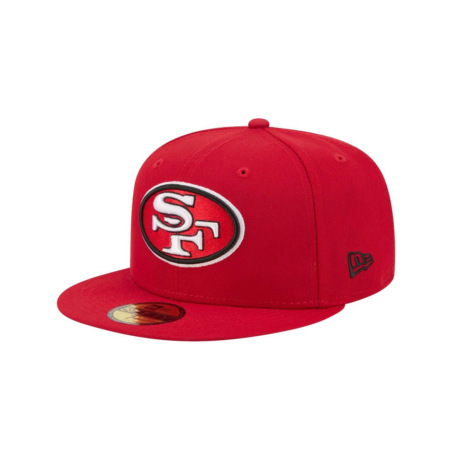 Мужская кепка New Era Scarlet San Francisco 49ers 59FIFTY Fitted Hat — фото 1