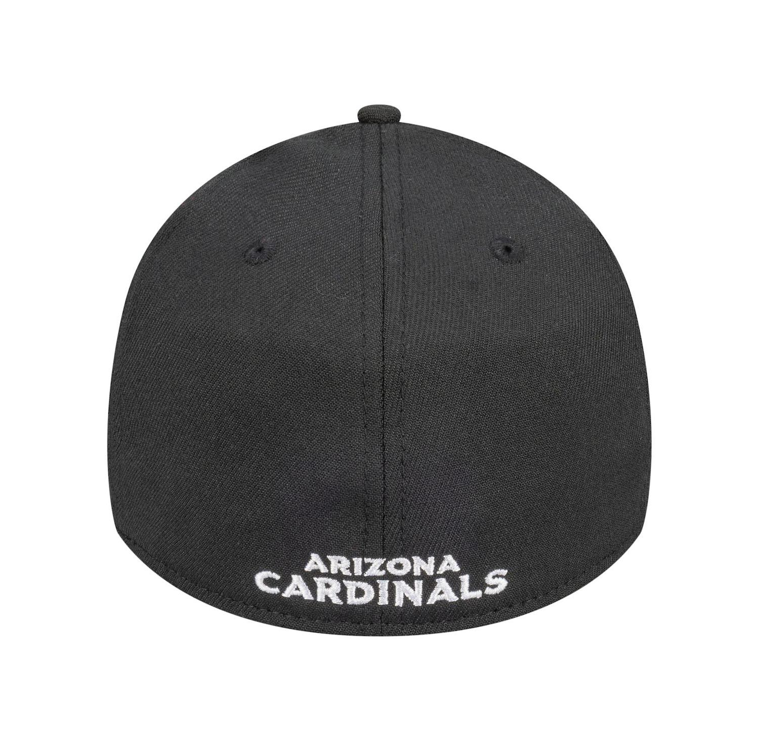 Men's Black Arizona Cardinals Core Team 39THIRTY Flex Hat