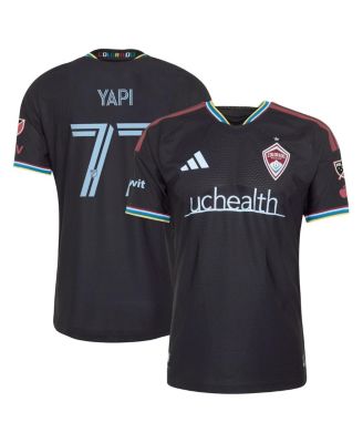Men's Darren Yapi Black Colorado Rapids 2026 Colorful Colorado On-Field Authentic Patch Jersey
