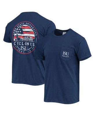 Men's Navy Iowa State Cyclones Campus Americana T-Shirt