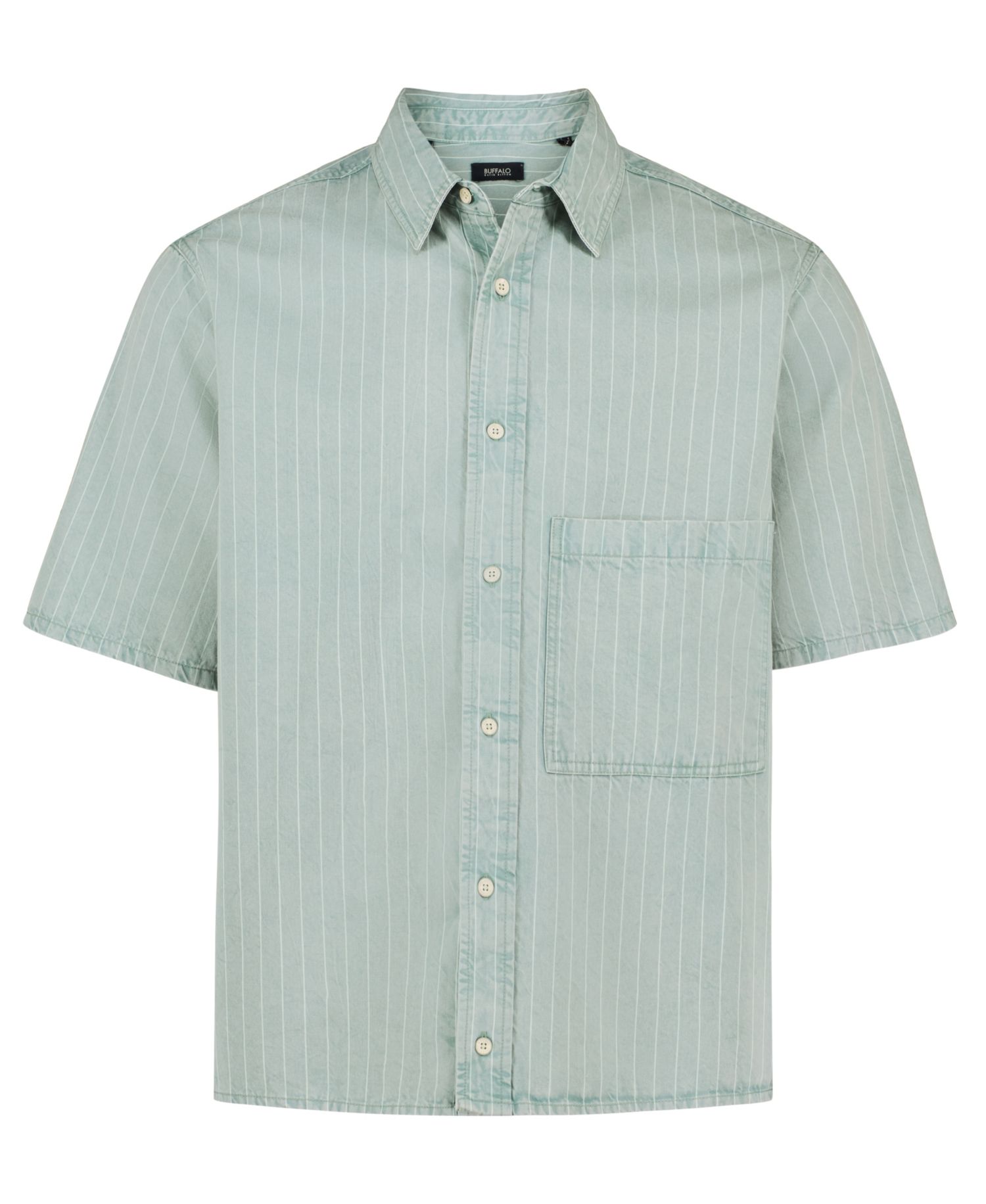 Men's Vertical Stripe Pattern Shirt