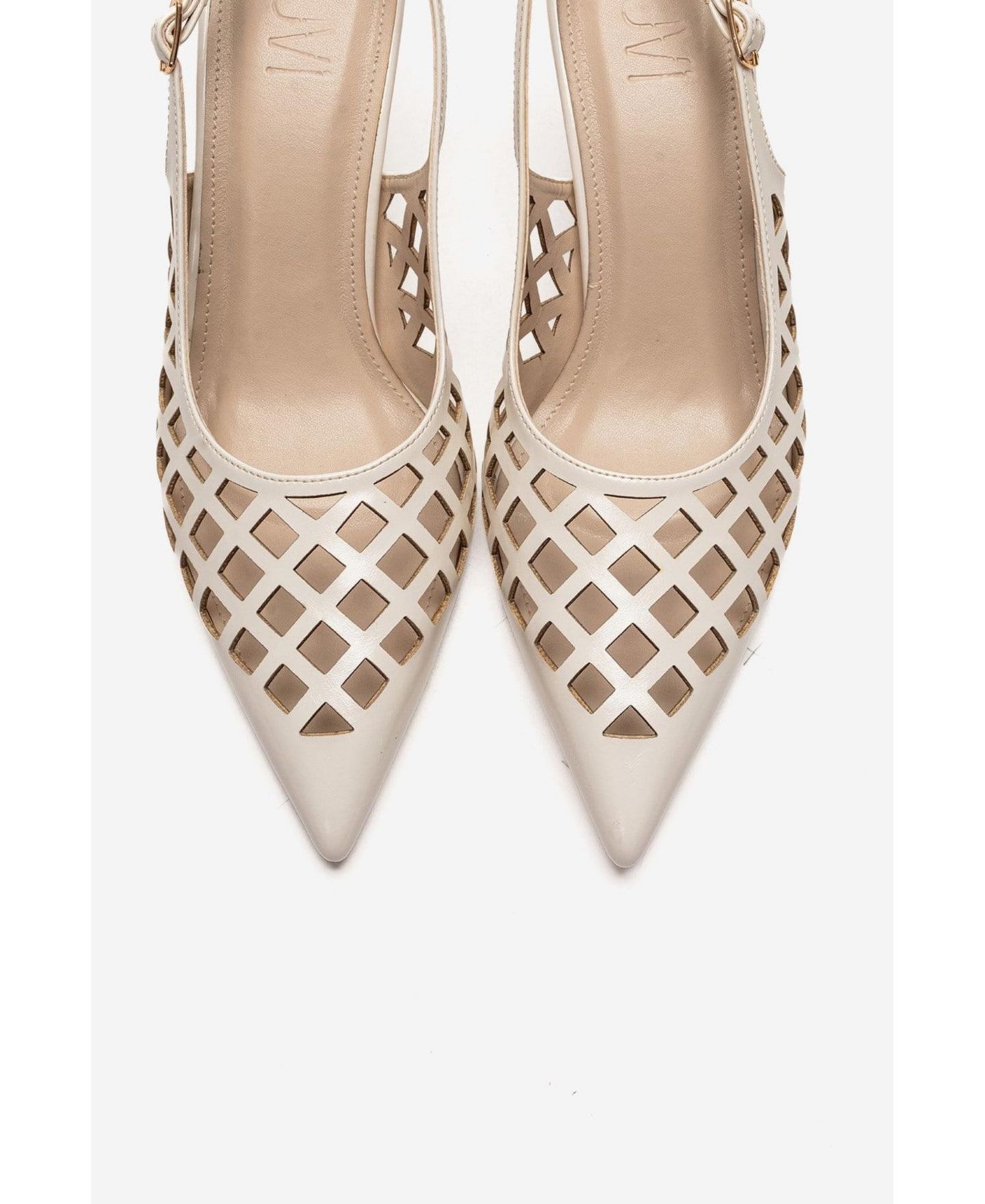 Женские туфли Prologue Shoes Jever Stiletto, цвет: Бежевый — фото 5