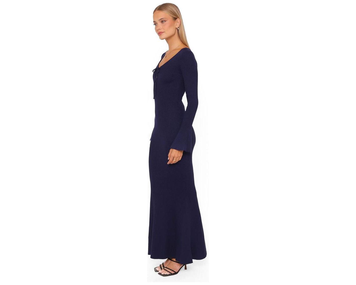 Women's Desley Knit Long Sleeve Maxi Dress