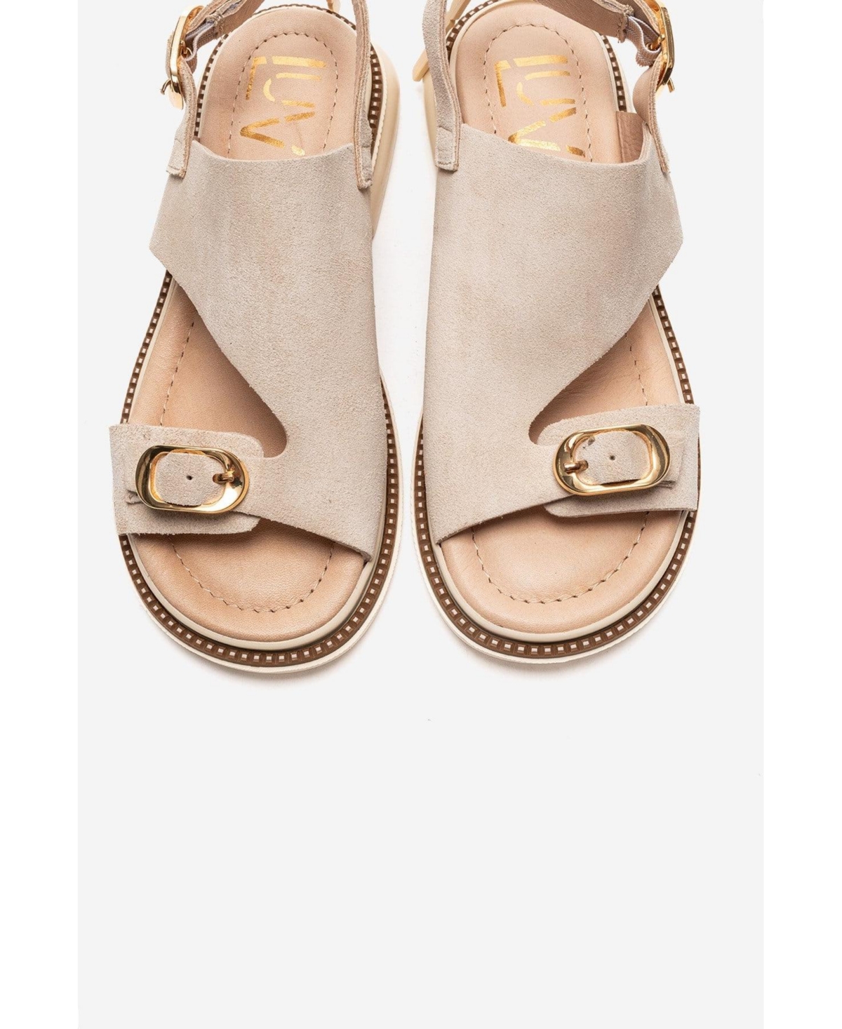 Forever & Always Shoes Women's Cruel Leather Sandal